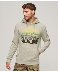 Superdry - Sweat à capuche à logo imprimé great outdoors - Lyst
