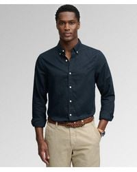Superdry - & Co Cotton Linen Long Sleeve Shirt - Lyst