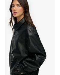 Superdry - & Co Collared Oversized Bomber Jacket - Lyst