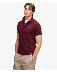 Superdry - & Co Pique Monogram Polo Shirt - Lyst