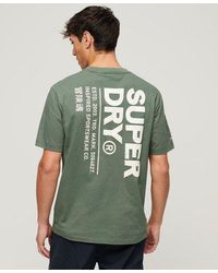 Superdry - T-shirt ample à logo utility sport - Lyst