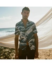 Superdry - Classic Wave Print Short Sleeve Hawaiian Shirt - Lyst