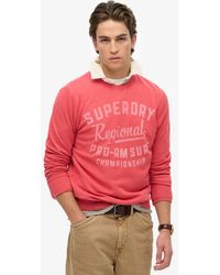 Superdry - Lo-fi Outdoors Relaxed Sweatshirt Met Ronde Hals - Lyst