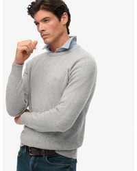 Superdry - & Co Wool Blend Jumper - Lyst