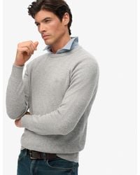 Superdry - & Co Wool Blend Jumper - Lyst