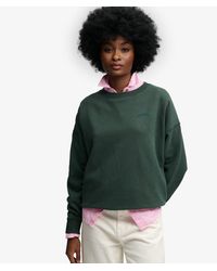 Superdry - & Co Essential Logo Crew Sweatshirt - Lyst