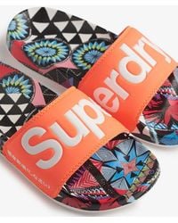 Superdry - & Co Beach Sliders - Lyst