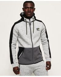 Superdry - Gym Tech Colour Block Zip Hoodie - Lyst