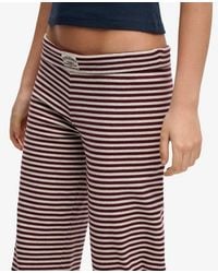 Superdry - & Co Athletic Essentials Stripe Jersey Trousers - Lyst
