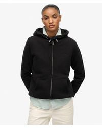 Superdry - & Co Borg Lined Zip Hoodie - Lyst