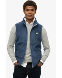 Superdry - Homme Gilet En Polaire Active Taille - Lyst