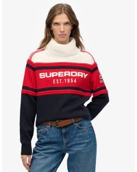 Superdry - Apres Ski Roll Neck Jumper - Lyst