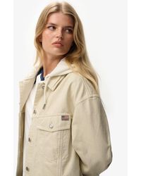Superdry - & Co Relaxed Hooded Trucker Jacket - Lyst