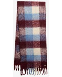 Superdry - & Co Check Patterned Scarf - Lyst