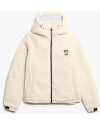 Superdry - & Co Classic Hooded Borg Trekker Jacket - Lyst