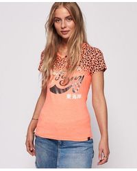 Superdry - Leopard Spot T-shirt - Lyst