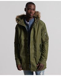 mens long parka coat