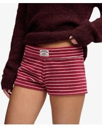 Superdry - Athletic Essentials Fold Over Towelling Shorts - Lyst