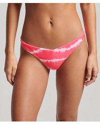 Superdry - Tie Dye Recycled Bikini Briefs - Lyst
