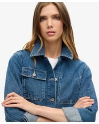 Superdry - Denim Chore Jacket - Lyst