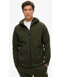 Superdry - Tech Logo Loose Zip Hoodie - Lyst