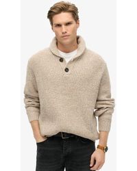 Superdry - Shawl Collar Jumper - Lyst