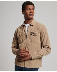 Superdry - Micro Cord Overshirt - Lyst