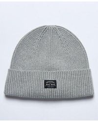 Superdry - Twist Worker Beanie Soft Twist - Lyst