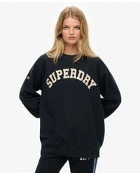Superdry - & Co Athletic Essentials Slouchy Sweatshirt - Lyst