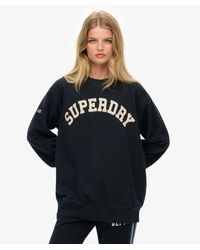 Superdry - & Co Athletic Essentials Slouchy Sweatshirt - Lyst