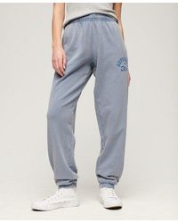 Superdry - Athletic Essentials Vintage Washed Graphic jogger - Lyst