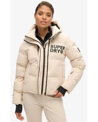 Superdry - & Co Hooded Ski Boxy Puffer Jacket - Lyst