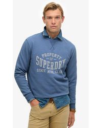 Superdry - & Co Athletic Essentials Crew Sweatshirt - Lyst