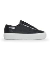 Superga - 3740 Platform Vegan Tumbled Material Leggera - Lyst