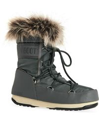 Dames Laarzen voor Moon Boot L-track Gewatteerde Laarzen in het Naturel  Dames Schoenen voor voor Laarzen voor Enkellaarzen allware.com.br