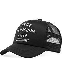Deus Ex Machina Ibiza Trucker Kappe - Schwarz