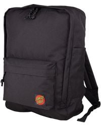 Santa Cruz Classic Label Backpack Rucksack - Schwarz