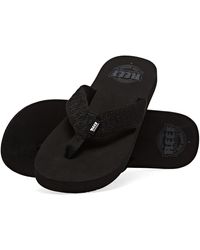 Sandales Cushion Dawn Reef pour homme en coloris Noir claquettes et tongs Sandales en cuir Homme Chaussures Sandales 
