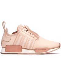 Hender Scheme Adidas Nmd R1 Leather Trainers - Natural
