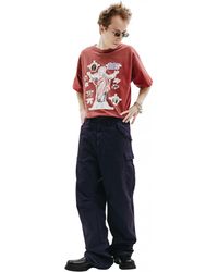 Visvim Cotton Coronel Dmgd Pants for 