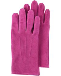 Hender Scheme Suede Gloves - Purple
