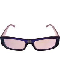 Balenciaga Rectangle Sunglasses - Purple