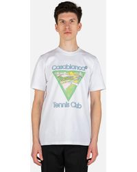 CASABLANCA Tennis Club Icon T-shirt - White