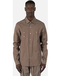 Rick Owens Shirts for Men | Online Sale up to 74% off | Lyst