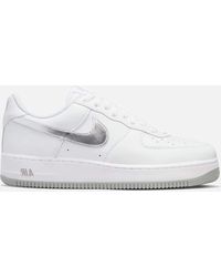 Nike - Air Force 1 Low Color Of The Month 'silver Swoosh' - Lyst