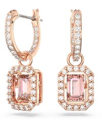 Swarovski - Una Drop Earrings - Lyst