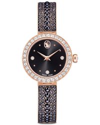 Swarovski - Matrix Pearl Bangle Watch - Lyst