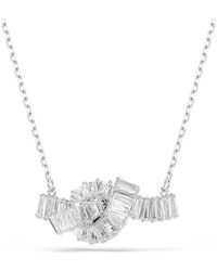 Swarovski - Pendentif matrix, taille baguette, nœud - Lyst