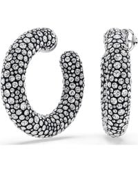 Swarovski - Pendientes de aro sublima, tallas redondas combinadas - Lyst