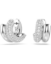 Swarovski - Dextera Hoop Earrings - Lyst